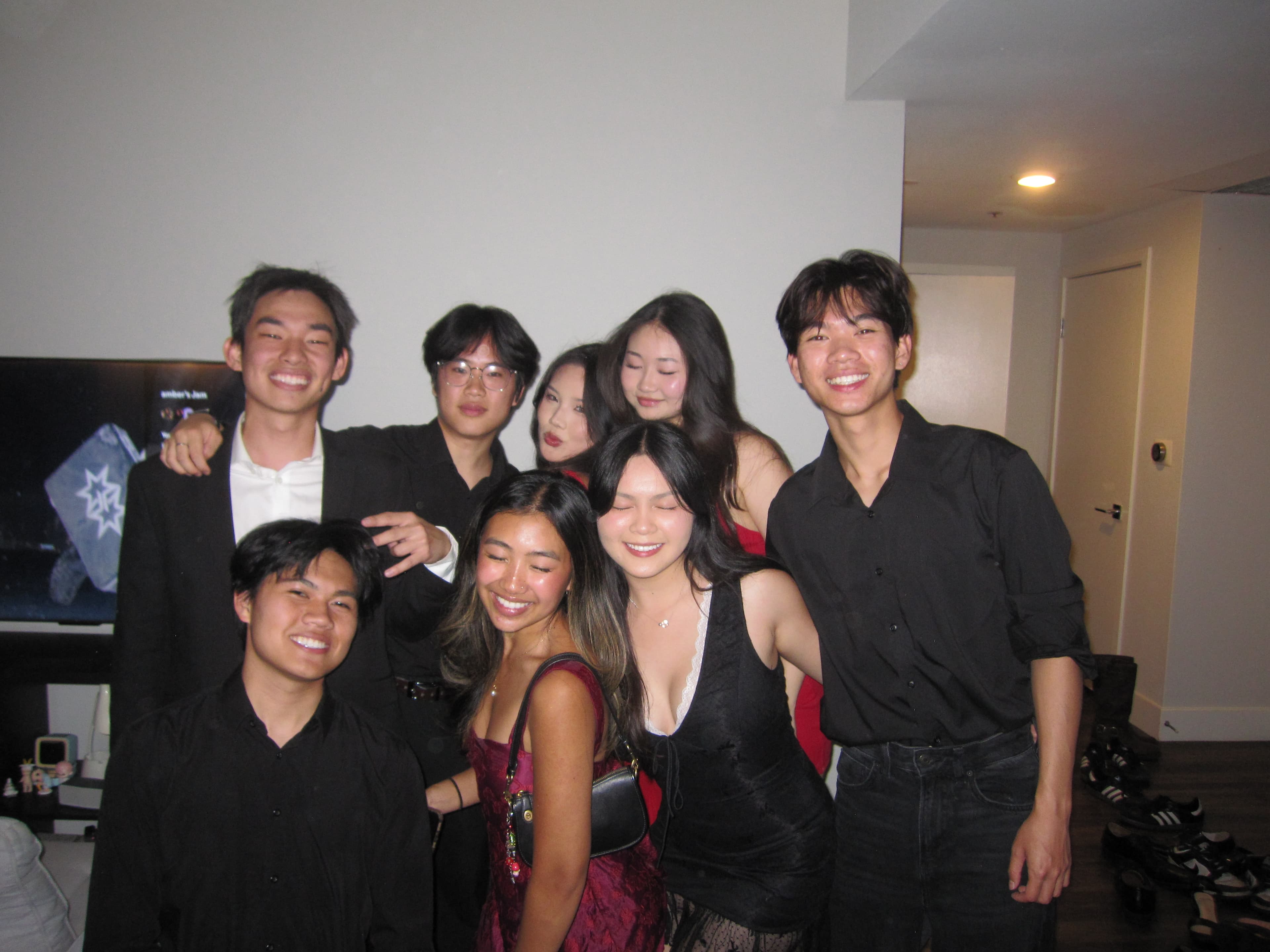 A gathering with Theta Tau friends