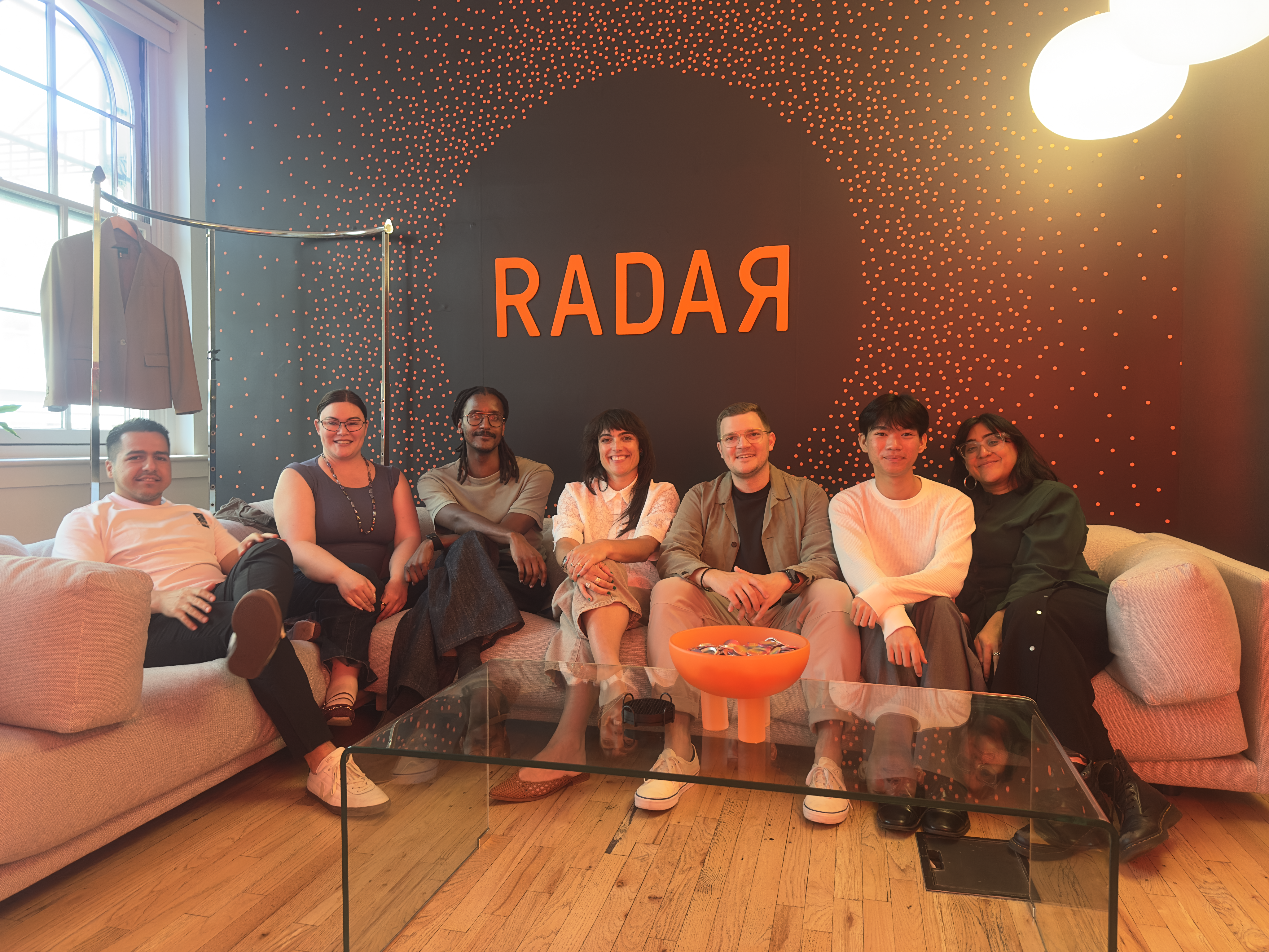 Memories with friends at Radar in New York