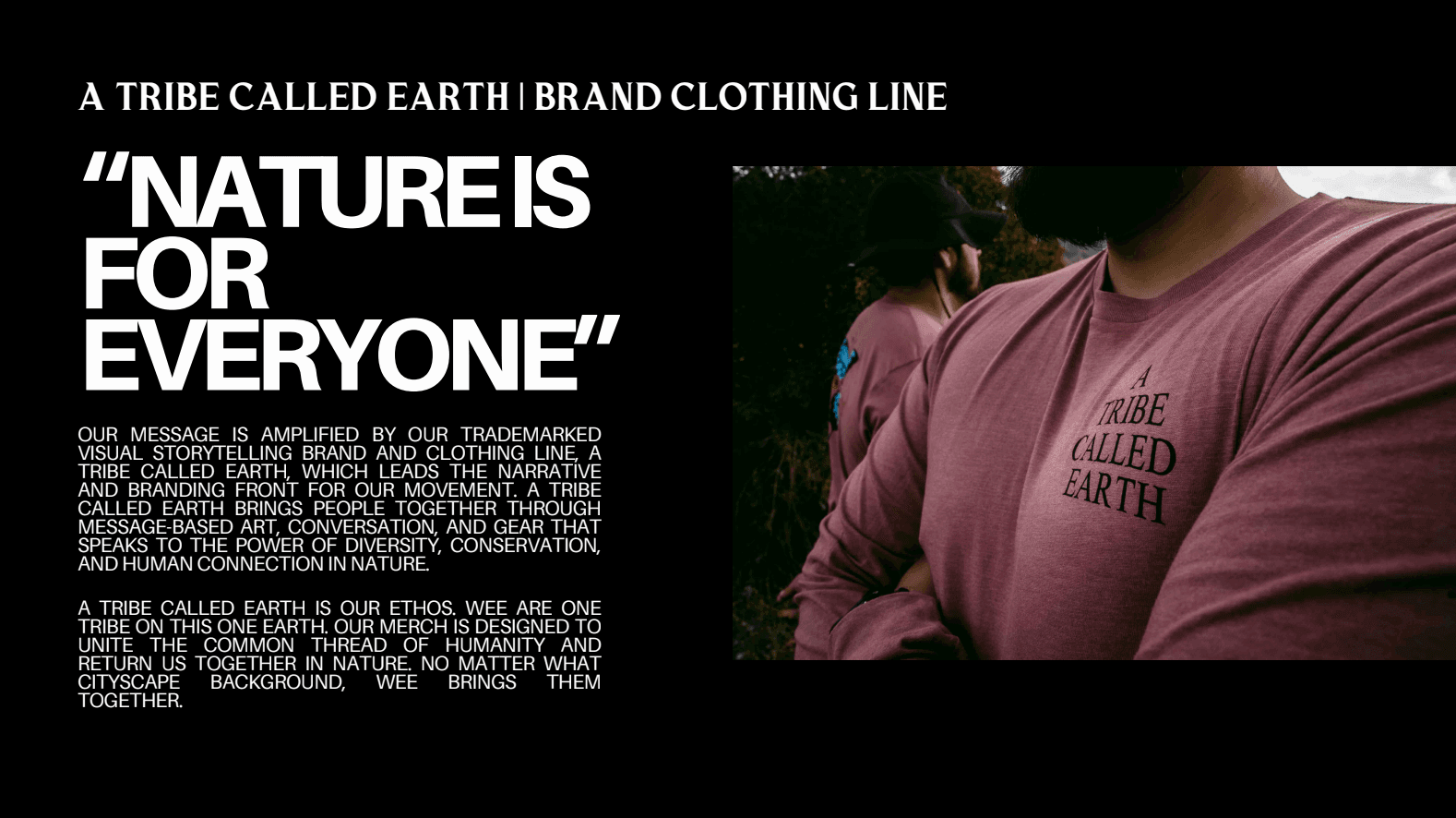 Brand imagery and visual direction
